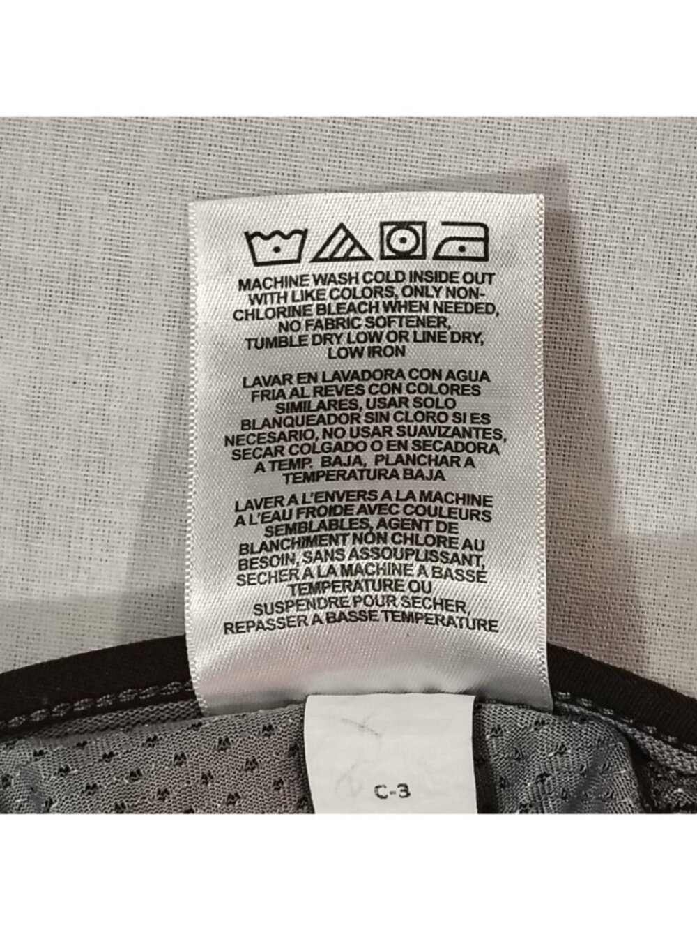 Wrangler All Terrain Hiking Cargo Pants Mens Sz 40x30 Flex Stretch Asphalt Gray - Picture 16 of 16